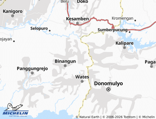 Mapa MICHELIN Birowo - ViaMichelin