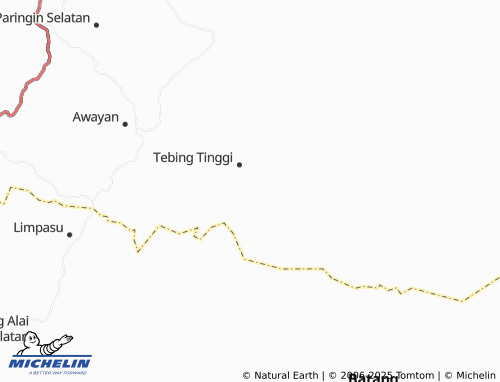MICHELIN Gunung Batu map - ViaMichelin