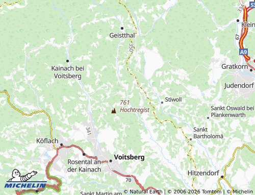 Mapa MICHELIN Södingberg - ViaMichelin