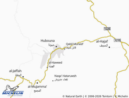 MICHELIN-Landkarte Qabil Muneef - ViaMichelin