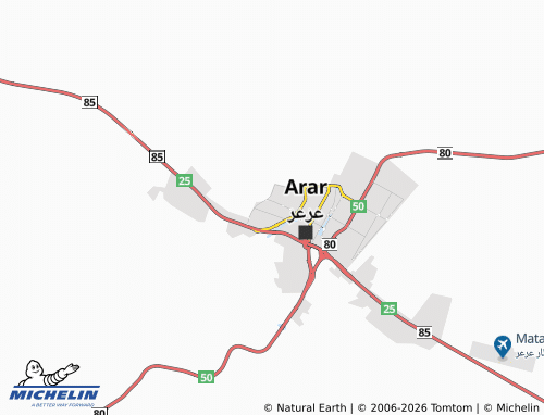 MICHELIN-Landkarte al-Matar - ViaMichelin