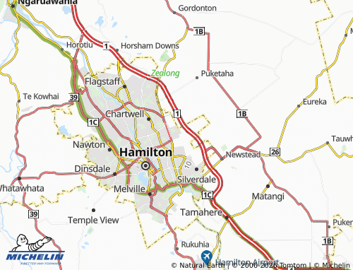 Mapa MICHELIN Fairview Downs - ViaMichelin