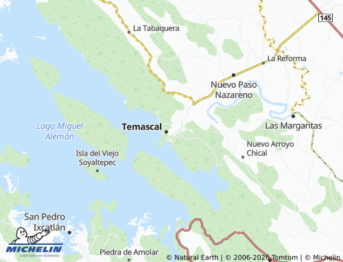 Mapa MICHELIN Emiliano Zapata - ViaMichelin
