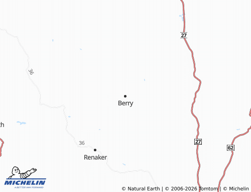Mapa MICHELIN Berry - ViaMichelin