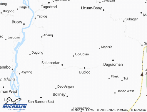 MICHELIN Ud-Udiao map - ViaMichelin