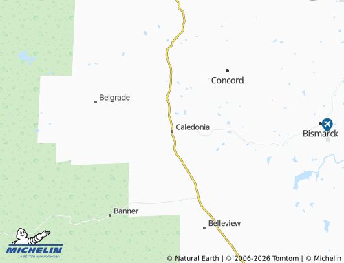 Mapa MICHELIN Caledonia - ViaMichelin