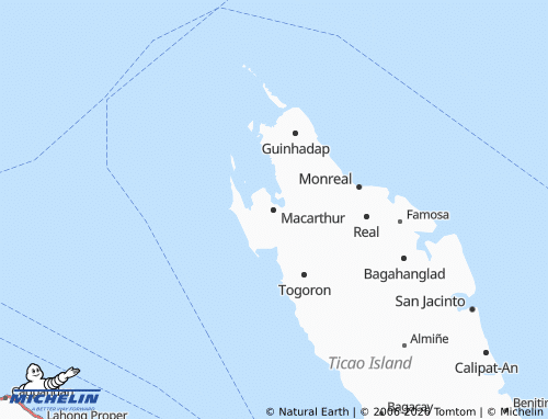Mappa MICHELIN Macarthur - ViaMichelin