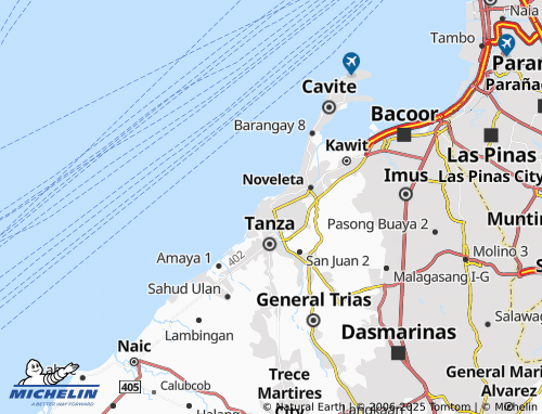 MICHELIN Rosario map - ViaMichelin