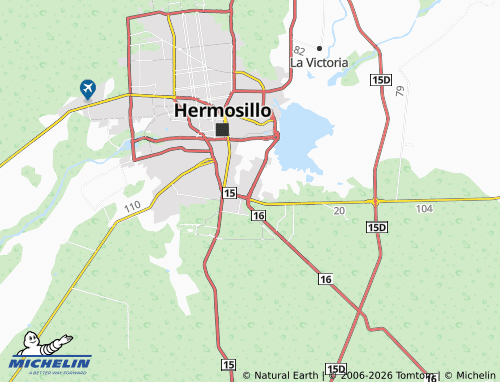 MICHELIN Las Lomas Sección Paraíso map - ViaMichelin
