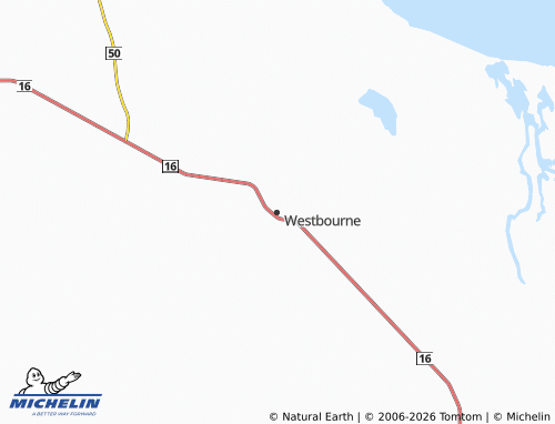 MICHELIN Westbourne map - ViaMichelin
