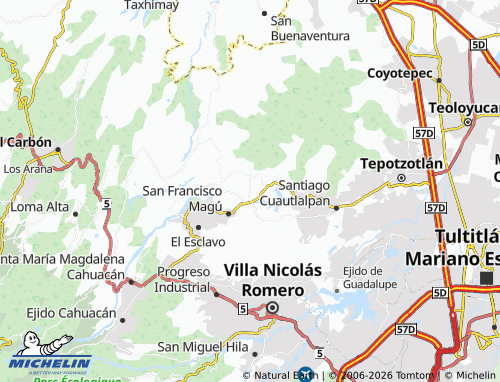 Carte MICHELIN Cañada de Cisneros - ViaMichelin