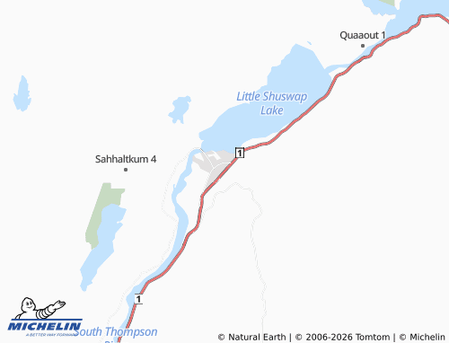 Carte MICHELIN Chase - ViaMichelin