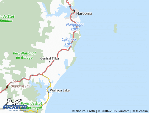 MICHELIN Mystery Bay map - ViaMichelin