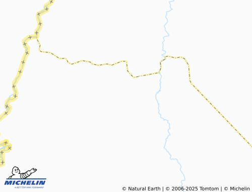 MICHELIN Tshoza map - ViaMichelin
