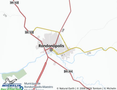 Mappa MICHELIN Vila Cardoso - ViaMichelin