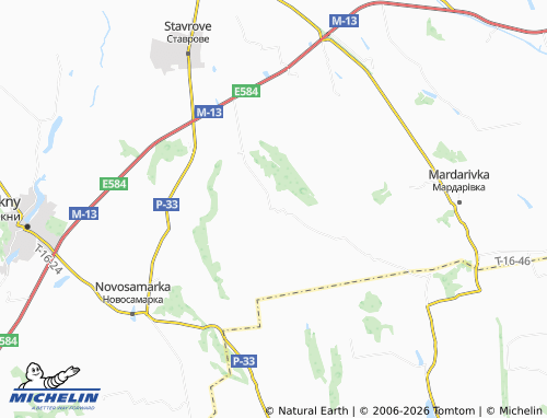 Mapa MICHELIN Antonivka - ViaMichelin