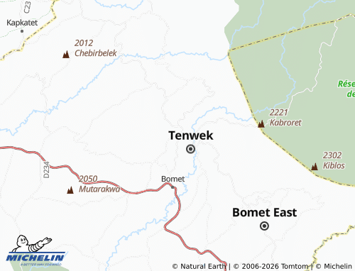 MICHELIN Silibwet map - ViaMichelin