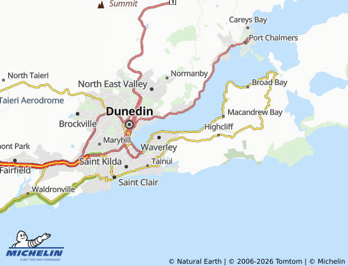 Mapa MICHELIN The Cove - ViaMichelin