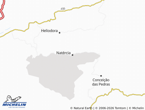 Mappa MICHELIN Natércia - ViaMichelin