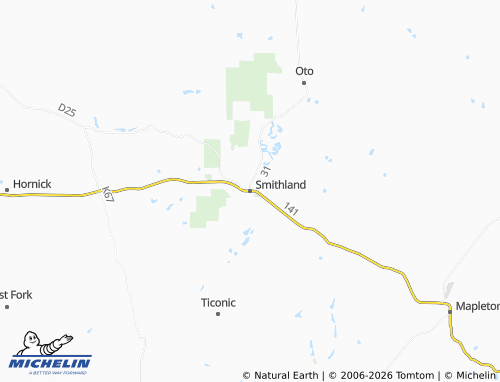 Mappa MICHELIN Smithland - ViaMichelin