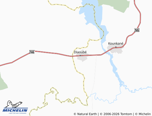 Mappa MICHELIN Galandou - ViaMichelin