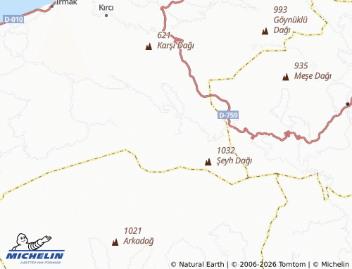 MICHELIN Hamitli map - ViaMichelin