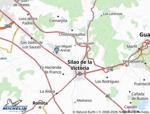 MICHELIN-Landkarte Monte del Coecillo - ViaMichelin