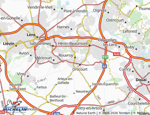 Carte MICHELIN Rouvroy - ViaMichelin