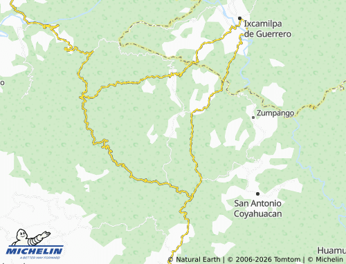 Kaart MICHELIN Tepetlacingo - ViaMichelin