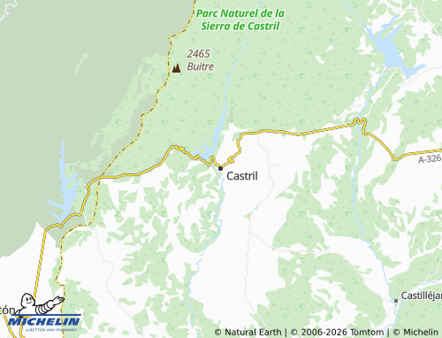 Kaart MICHELIN Castril - ViaMichelin
