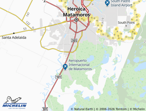 Mappa MICHELIN Los Ángeles - ViaMichelin