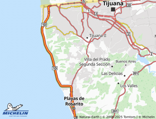 MICHELIN Isla Cozumel map - ViaMichelin