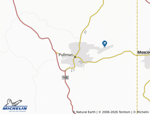 Mapa MICHELIN Pullman - ViaMichelin