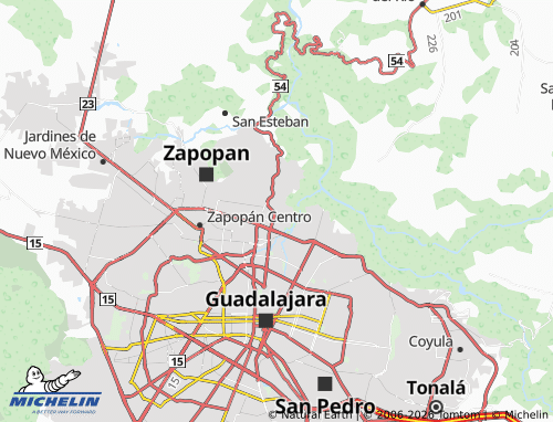 MICHELIN Arroyo Hondo Segunda Sección map - ViaMichelin