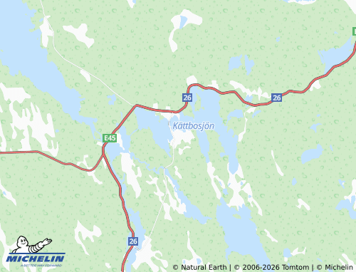 Mappa MICHELIN Södra Kättbo - ViaMichelin