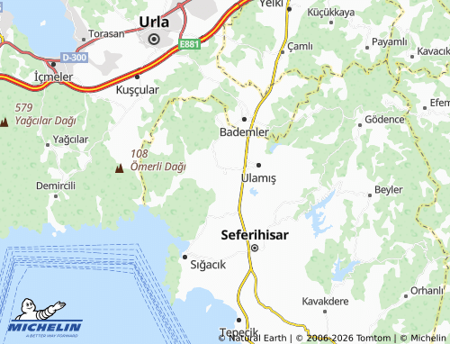 MICHELIN Duzce map - ViaMichelin