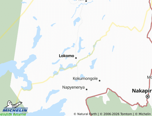 Mapa MICHELIN Lokomo - ViaMichelin