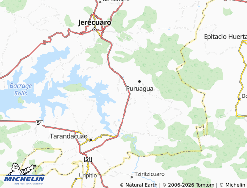 Mappa MICHELIN Puruaguita - ViaMichelin
