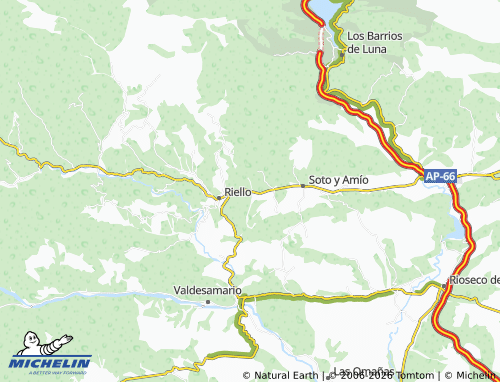 Carte MICHELIN Oterico - ViaMichelin