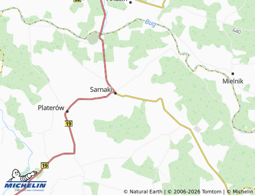 MICHELIN-Landkarte Chybów - ViaMichelin