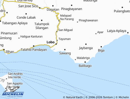 MICHELIN Sawang map - ViaMichelin