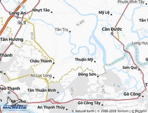 MICHELIN-Landkarte Thanh Phú Long - ViaMichelin