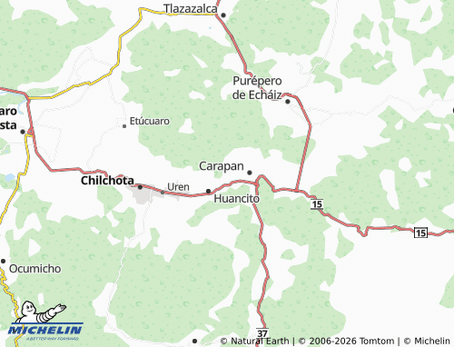 MICHELIN-Landkarte Ichán - ViaMichelin