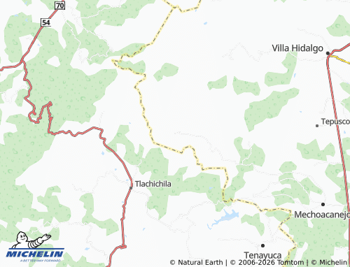 Mappa MICHELIN El Rosario - ViaMichelin