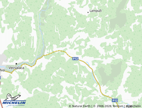 Mapa MICHELIN Korģene - ViaMichelin