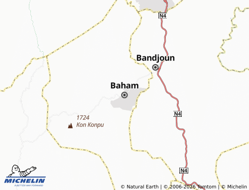 MICHELIN Baham map - ViaMichelin