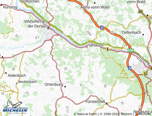 MICHELIN Marterberg map - ViaMichelin