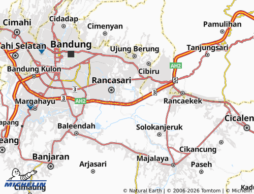 MICHELIN-Landkarte Rancabolang - ViaMichelin