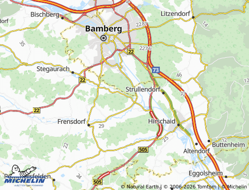MICHELIN Schadlos map - ViaMichelin