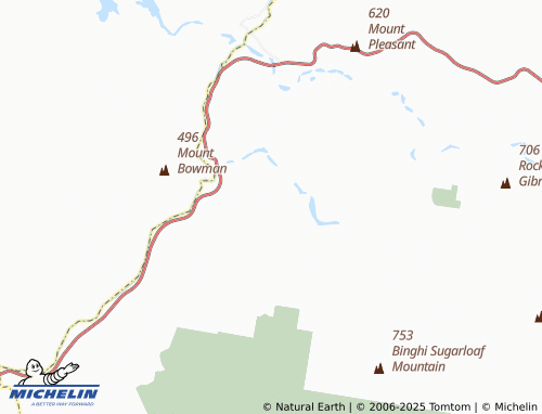 MICHELIN Dumaresq Valley map - ViaMichelin